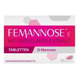 Femannose E tabletter, 30 stk