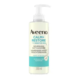 Aveeno Calm + Restore nærende havre ansigtsrens, 200 ml