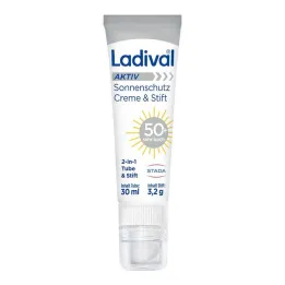 Ladival Active Sun Protection Cream &amp; Pen LSF 50 + , 30 ml