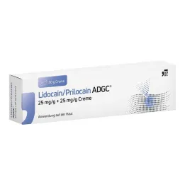 Lidocain / Prilocain ADGC 25 mg / g + 25 mg / g creme, 30 g