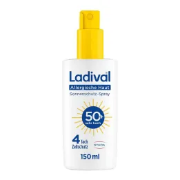 Ladival allergisk hud solbeskyttelsesspray SPF50+, 150 ml