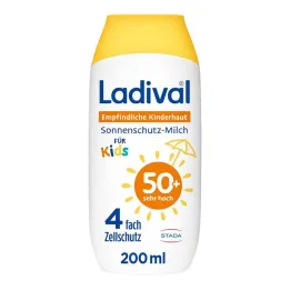 Ladival følsom børnehudmælk LSF 50+, 200 ml