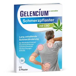 Gelencium smerteplaster med CBD (6 stk.)