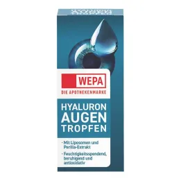 Wepa hyaluroniske øjendråber, 10 ml