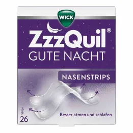 WICK Zzzquil Good Night Nasal Strips, 26 stk