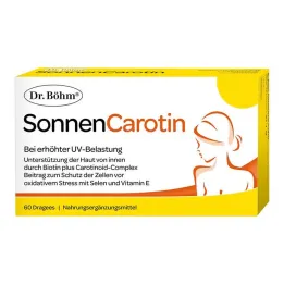 Dr.Böhm solcaroten dragéer, 60 stk