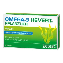 Omega-3 Hevert plantebaserede bløde kapsler, 60 stk