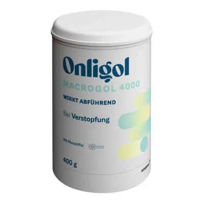Onligol Macrogol 4000 pulver til fremstilling af e.solution dåse, 400 g