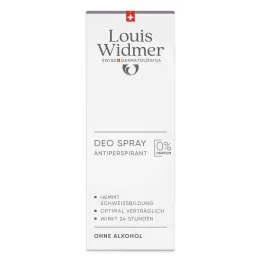 Widmer Deodorant Spray Antiperspirant uparfumeret, 75 ml