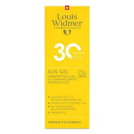 Widmer sun Gel 30 uden P., 100 ml