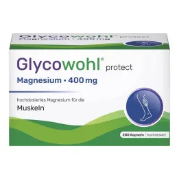 Glycowohl Magnesium 400 mg højdosis veganske kapsler, 200 stk