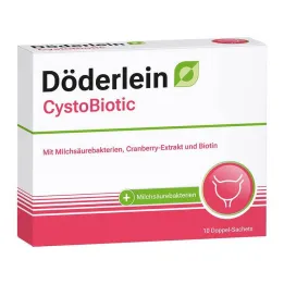 Döderlein Cystobiotiske mælkesyrebakterier + tranebærpulver, 10x4 g