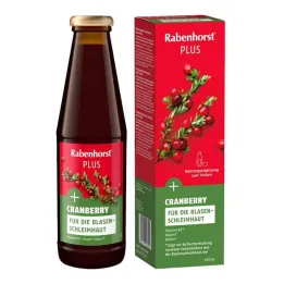 Rabenhorst Tranebær Plus Juice, 450 ml