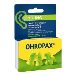 Ohropax Young skum in-ear propper, 10 stk
