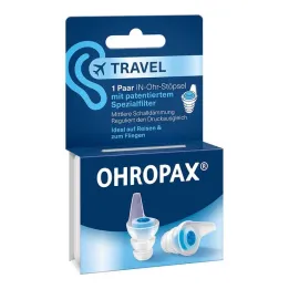Ohropax Travel filterpropper in-ear, 2 stk