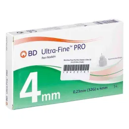 Bd Ultrafine Pro Pennåle 4 mm 32G 0,23 mm (14 stk)