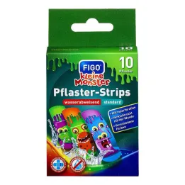 Figo børneplaster små monstre, 10 stk