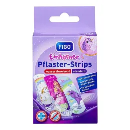 Figo børneplaster enhjørninger, 10 stk