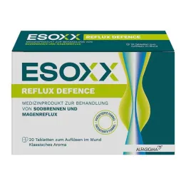ESOXX Tyggetabletter mod refluks, 20 stk
