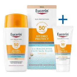 Eucerin Sun Fluid Hydro Protect Ansigtslys LSF 50 + , 50 ml