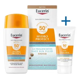 Eucerin Sun Fluid Hydro Protect Face medium SPF50 +, 50 ml