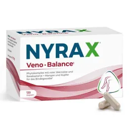 Nyrax Veno Balance Phytocomplex bindevævskapsler (120 stk.)