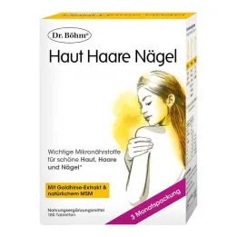 Dr.Böhm Skin Hair Nails Tabletter, 180 stk