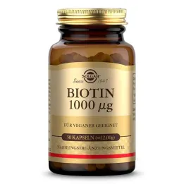 Solgar Biotin 1000 µg kapsler (50 stk.)