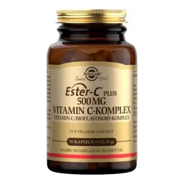 Solgar Ester-C plus 500 mg kapsler, 50 stk