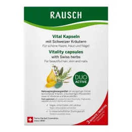 Rausch Vital kapsler med schweiziske urter, 3X30X2 stk