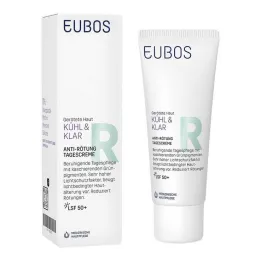 Eubos Cool &amp; Clear Anti-Redness Day Cream LSF 50 + , 40 ml