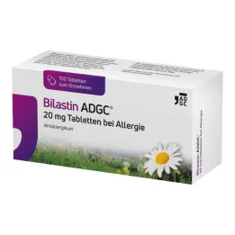 Bilastin ADGC 20 mg tabletter til allergi, 100 stk