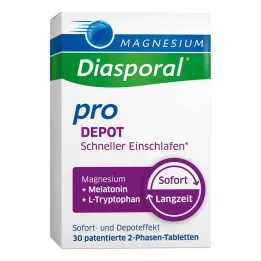 Magnesium Diasporal Pro Depot til hurtigere søvn, 30 tabletter