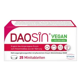 Daosin veganske tabletter, 25 stk
