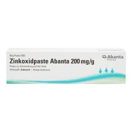 Zinkoxidpasta Abanta 200 mg / g Pasta til brug på huden, 50 g