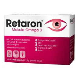 Retaron Makula Omega-3 kapsler, 90 stk
