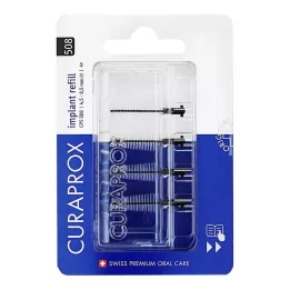 CURAPROX CPS 508 Interdentalimplantat 1,7-8,5 mm, 4 stk