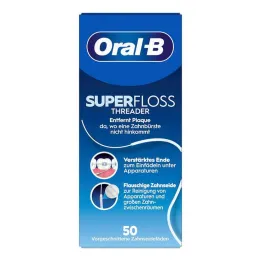 Oral-B tandtråd Superfloss-tråder, 50 stk