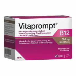Vitaprompt B12 500 µg direkte pinde, 20 stk