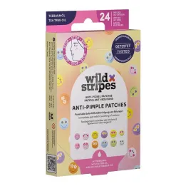 Wild Stripes Anti-Pimple Patches Smile Stop, 24 stk