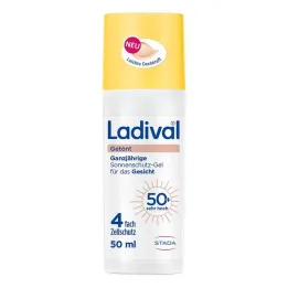 Ladival solbeskyttelsesgel tonet LSF 50+, 50 ml