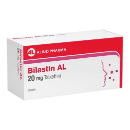 Bilastine AL 20 mg tabletter, 10 stk