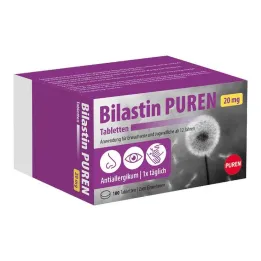 Bilastin Puren 20 mg tabletter, 100 stk