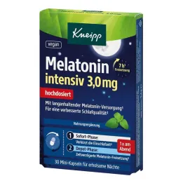 Kneipp Melatonin intensiv 3,0 mg kapsler, 30 stk