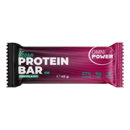 Omni Power Protein Bar Karamel &amp; nød, 45 g