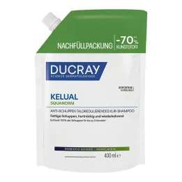 Ducray Kelual Squanorm anti-skæl shampoo fedtet, 400 ml