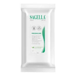 Sagella active Pregnacare rengøringsservietter, 15 stk