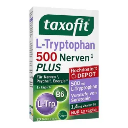 Taxofit L-Tryptophan 500 tabletter, 20 stk