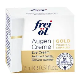 Gratis olie hydrolipid øjencreme guld, 15 ml