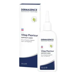 Dermasence Vitop Psoricur hovedbundsvæske, 75 ml